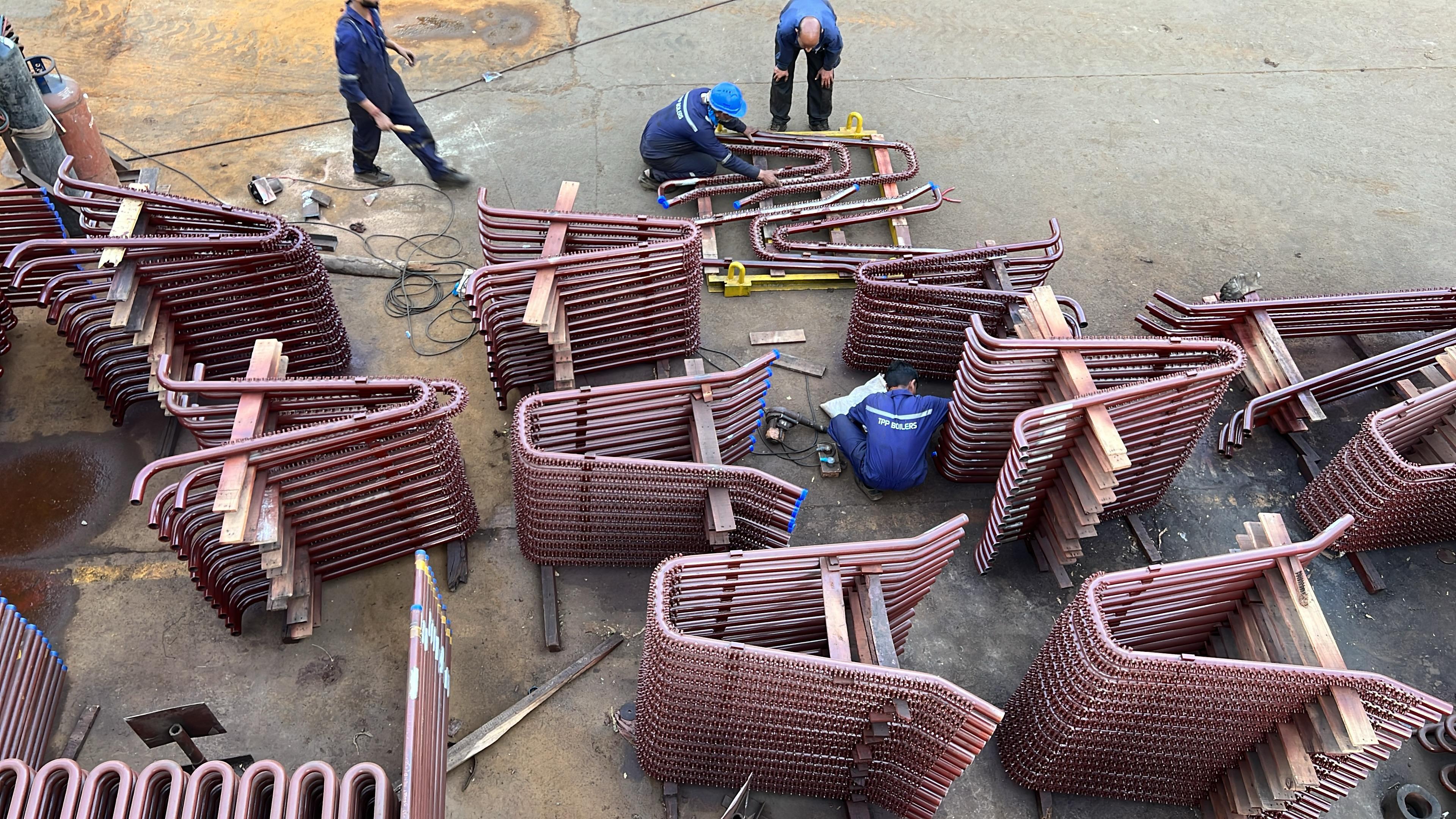 Boiler Superheater Coil